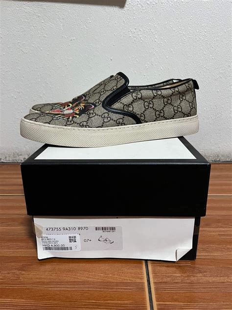 angry cat high top ufo gucci|Gucci GG Supreme Slip.